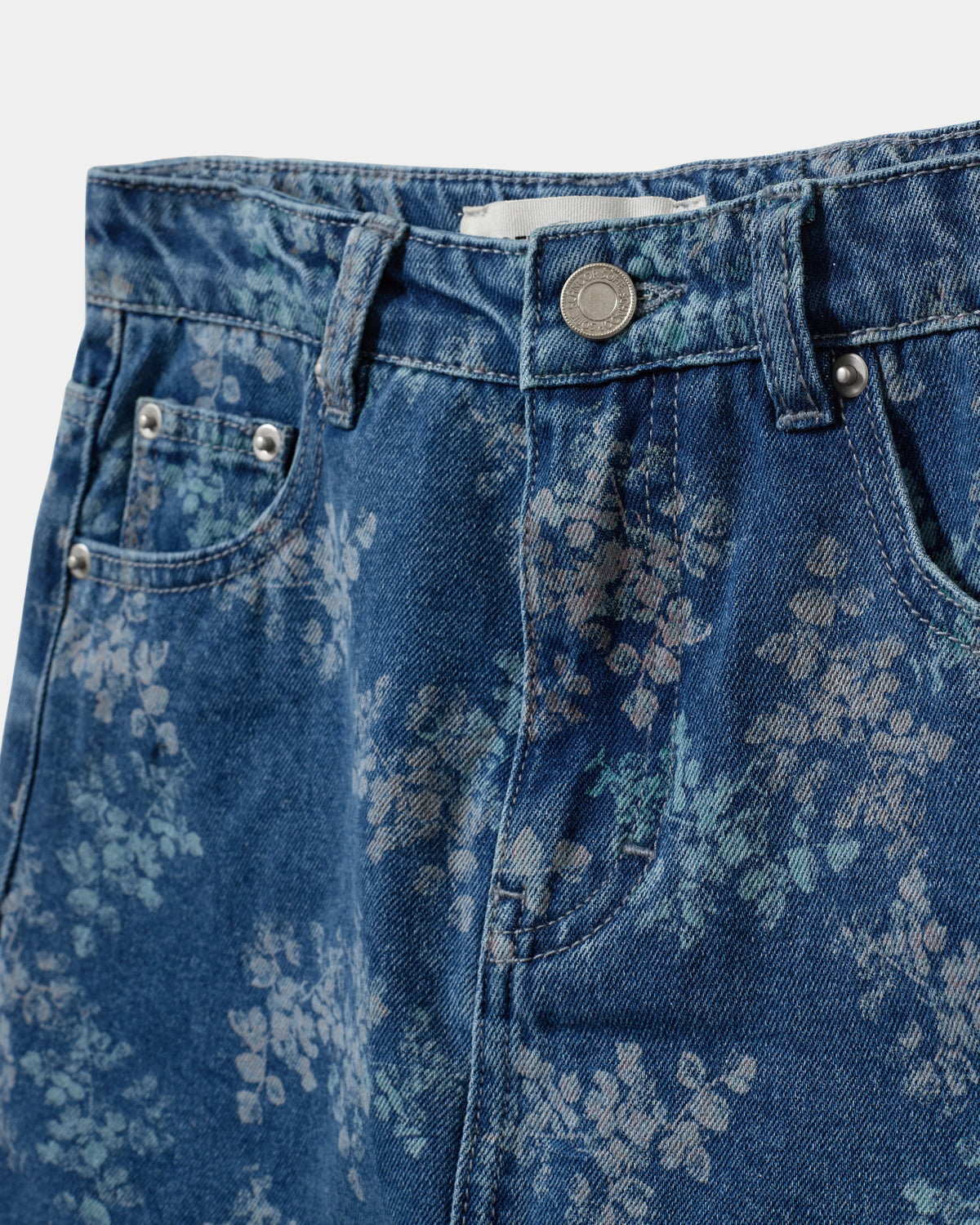 Sofie Schnoor YOUNG CallySY Nederdel Nederdel 9121 AOP Flower Blue