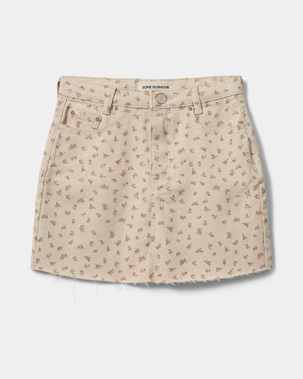 Sofie Schnoor YOUNG CallySY Nederdel Nederdel 9109 Off White w AOP