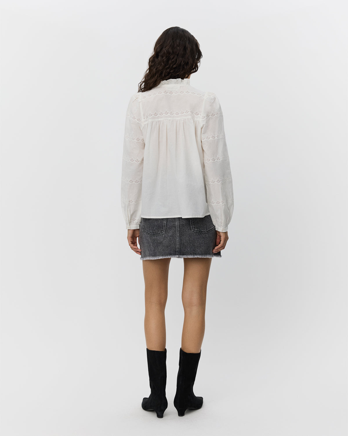 Sofie Schnoor WOMEN DAGMARSW SKJORTE Skjorte 0124 Snow white