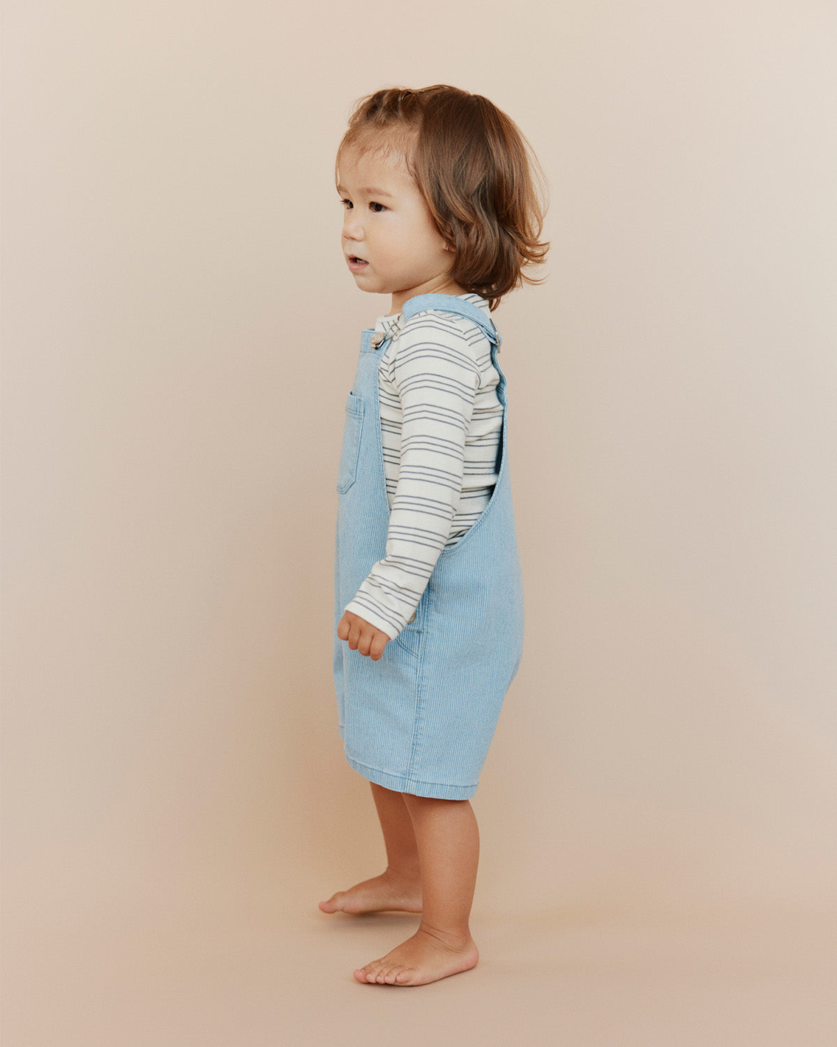 Sofie Schnoor BABY DEREKSB OVERALLS Overalls 5123 Blue denim Stripe