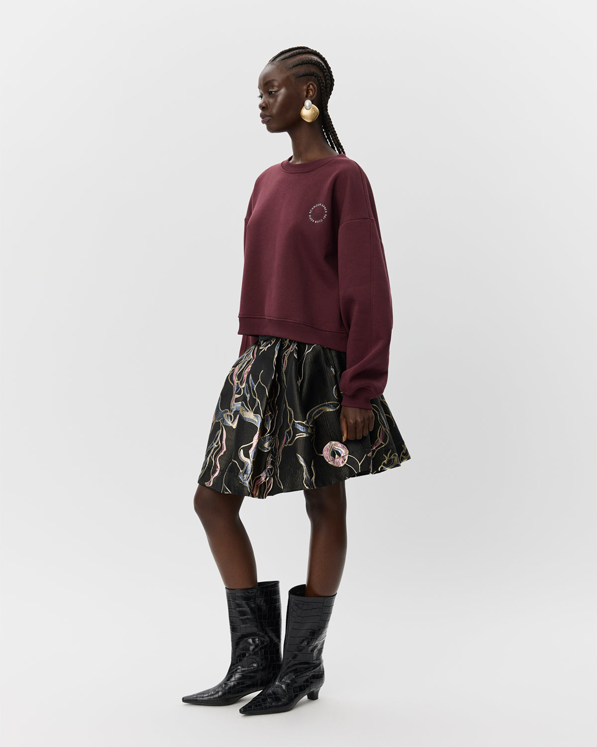 Sofie Schnoor WOMEN ELINSW SWEATSHIRT Sweatshirt 4162 Plum