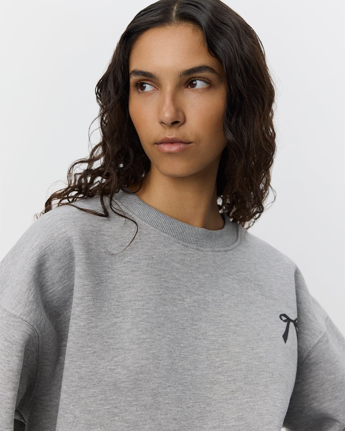 Sofie Schnoor WOMEN ELISW SWEATSHIRT Sweatshirt 8010 Grey melange