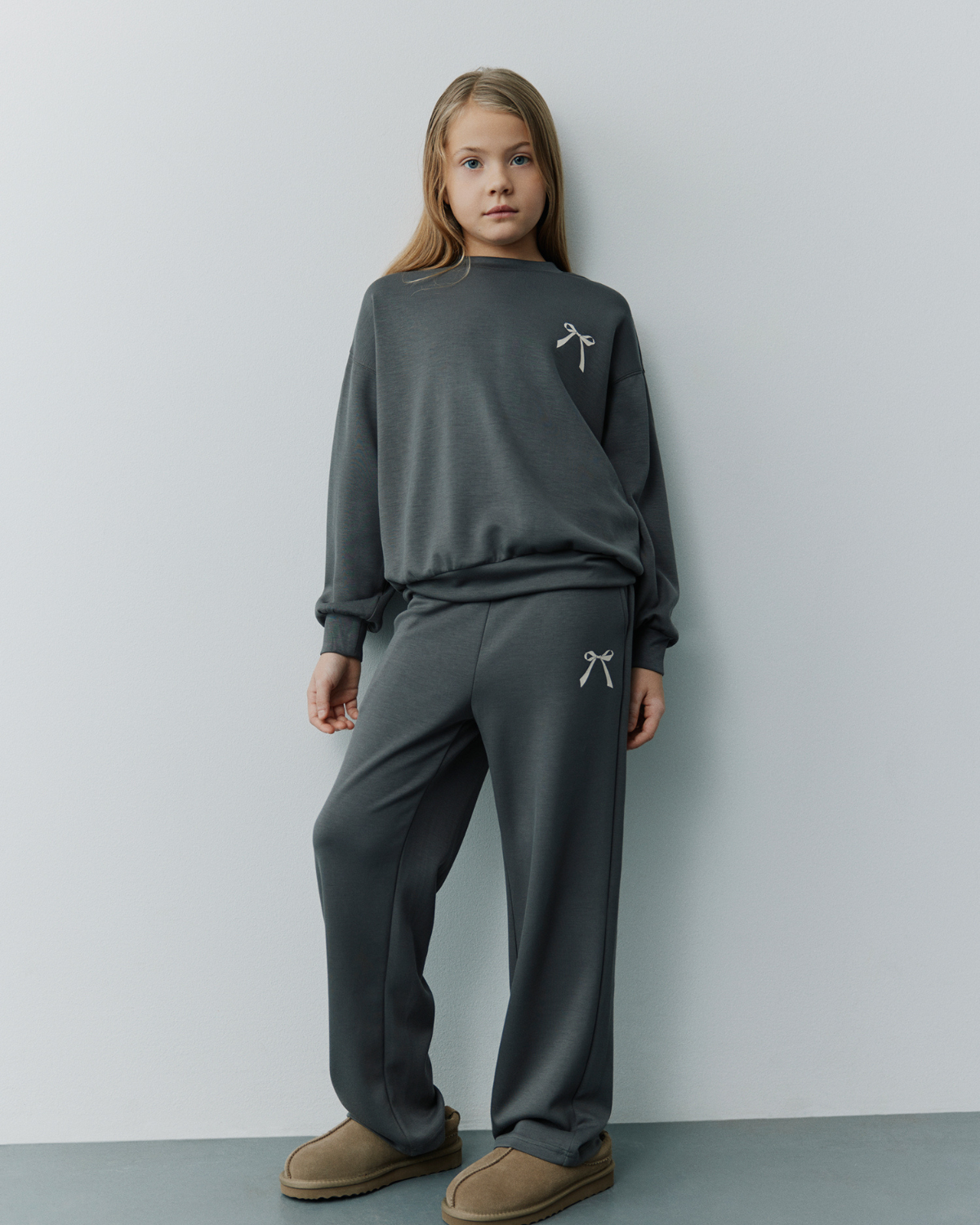 Sofie Schnoor YOUNG ELISY SWEATSHIRT Sweatshirt 8041 Charcoal Grey