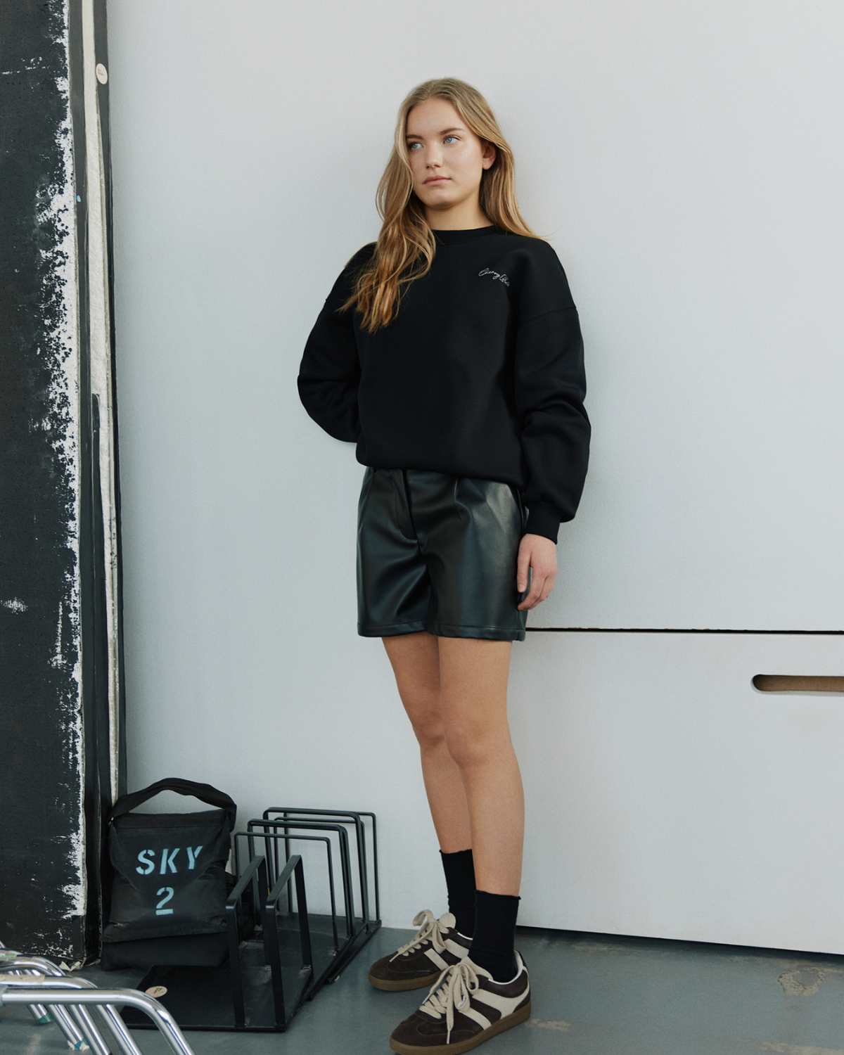 Sofie Schnoor YOUNG ELISY SWEATSHIRT Sweatshirt 1000 Black