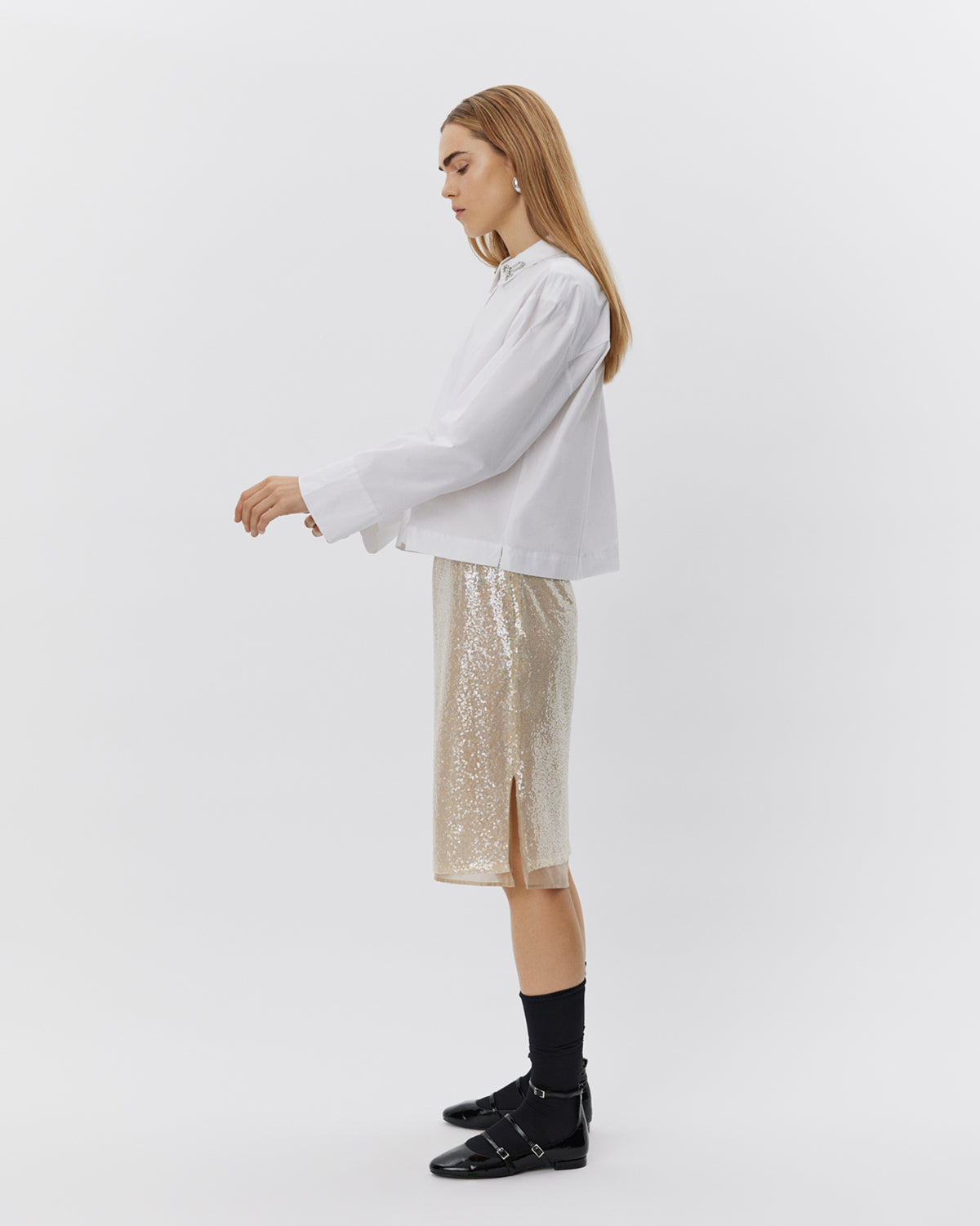 Sofie Schnoor WOMEN ELLIDASW SKJORTE Skjorte 0132 Brilliant White