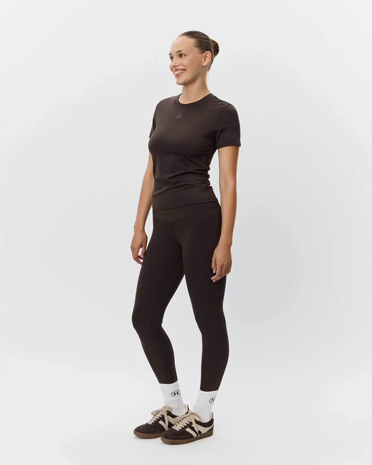 Sofie Schnoor SPORT ELVIRASPO T-SHIRT T-shirt 7025 Dark brown