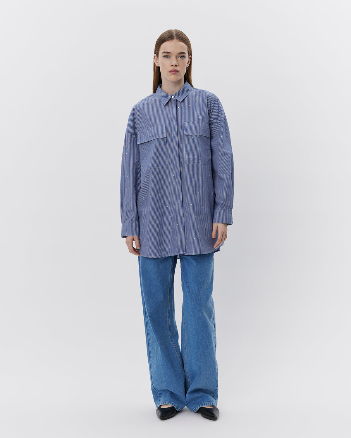 Sofie Schnoor WOMEN ELYNSW SKJORTE Skjorte 5092 Blue striped