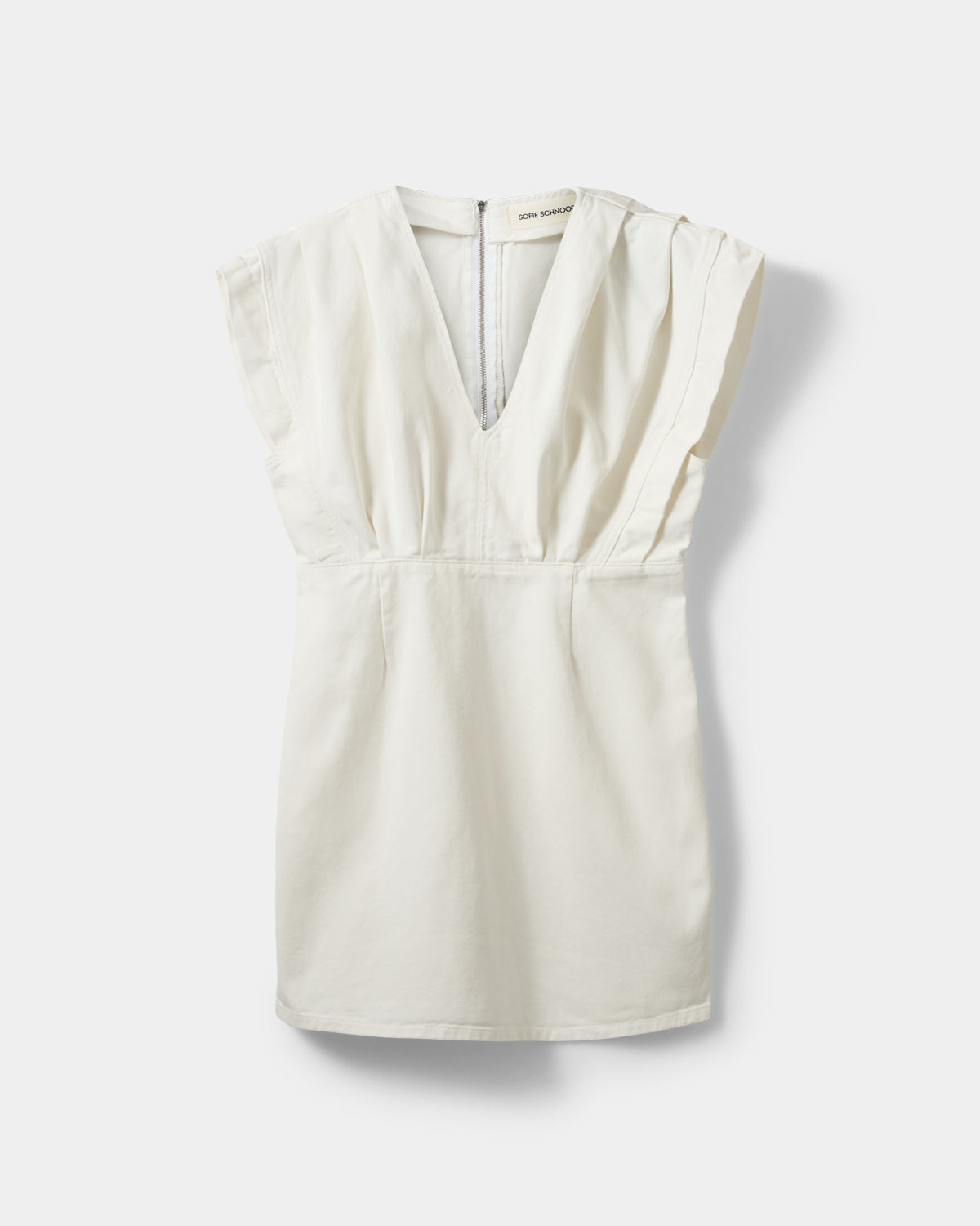 Sofie Schnoor WOMEN ENYASW MIDI DENIM KJOLE Kjole 0101 Off white