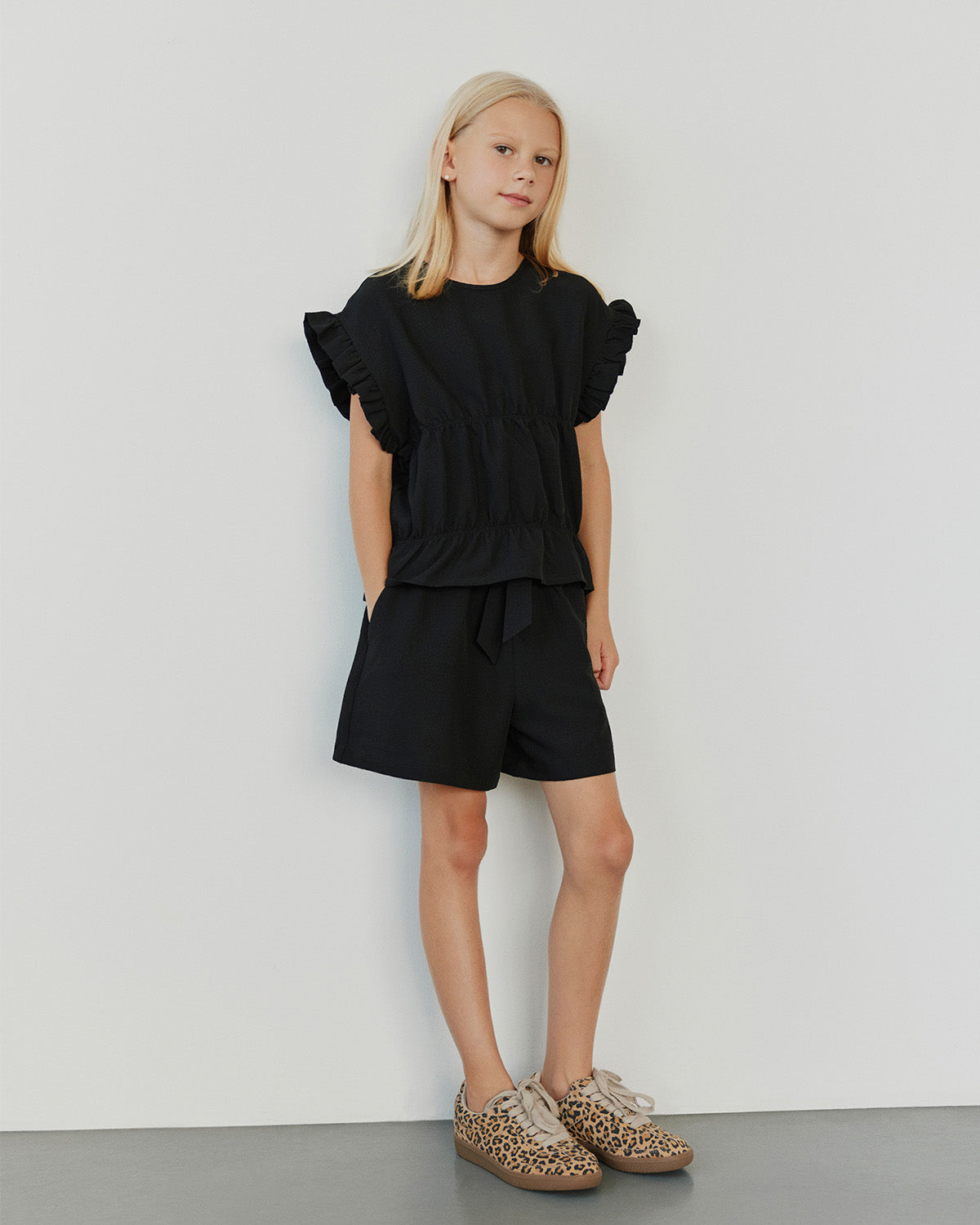 Sofie Schnoor YOUNG ESTRELLASY SHORTS Shorts 1000 Black