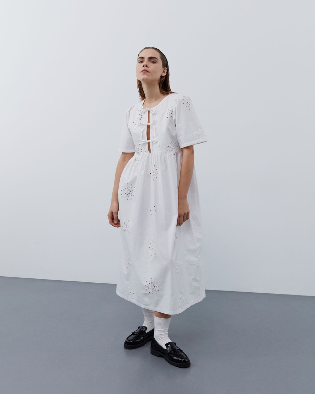 Sofie Schnoor WOMEN ElanyaSW Kjole Kjole 0124 Snow white