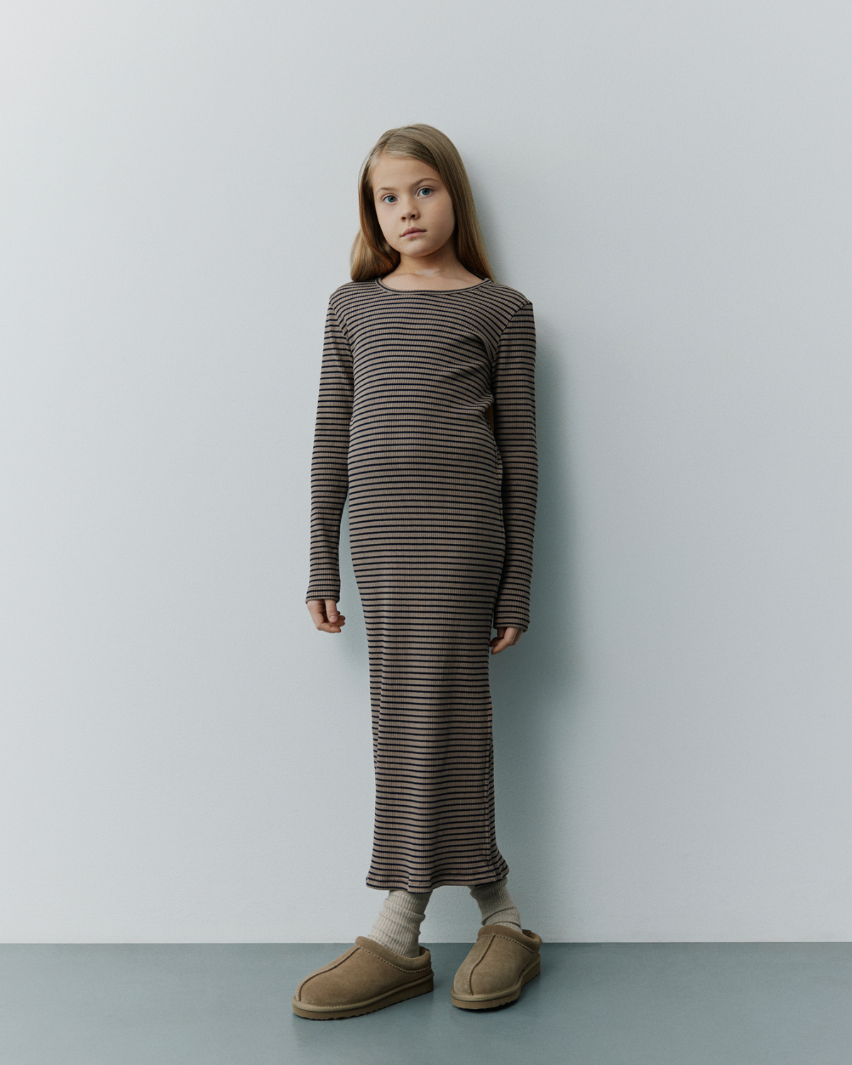 Sofie Schnoor YOUNG FACITASY KJOLE Kjole 7113 Brown Striped