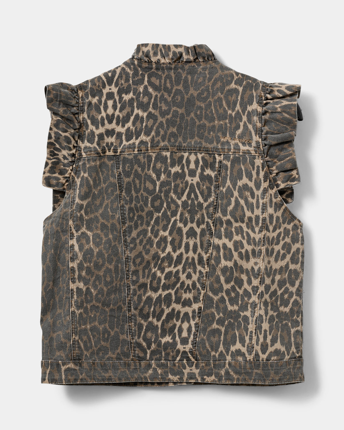 Sofie Schnoor WOMEN FARAHSW LEO VEST Vest 9086 Light brown leopard