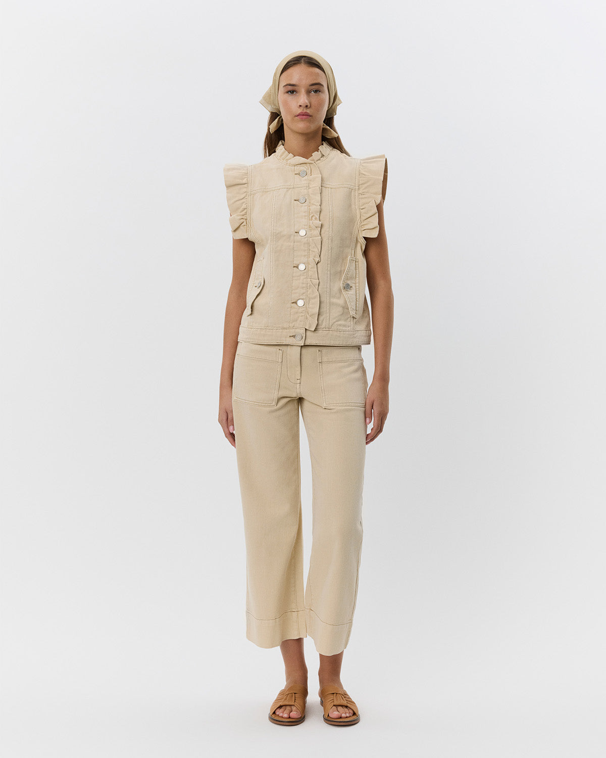 Sofie Schnoor WOMEN FARAHSW VEST Vest 7150 Warm Sand