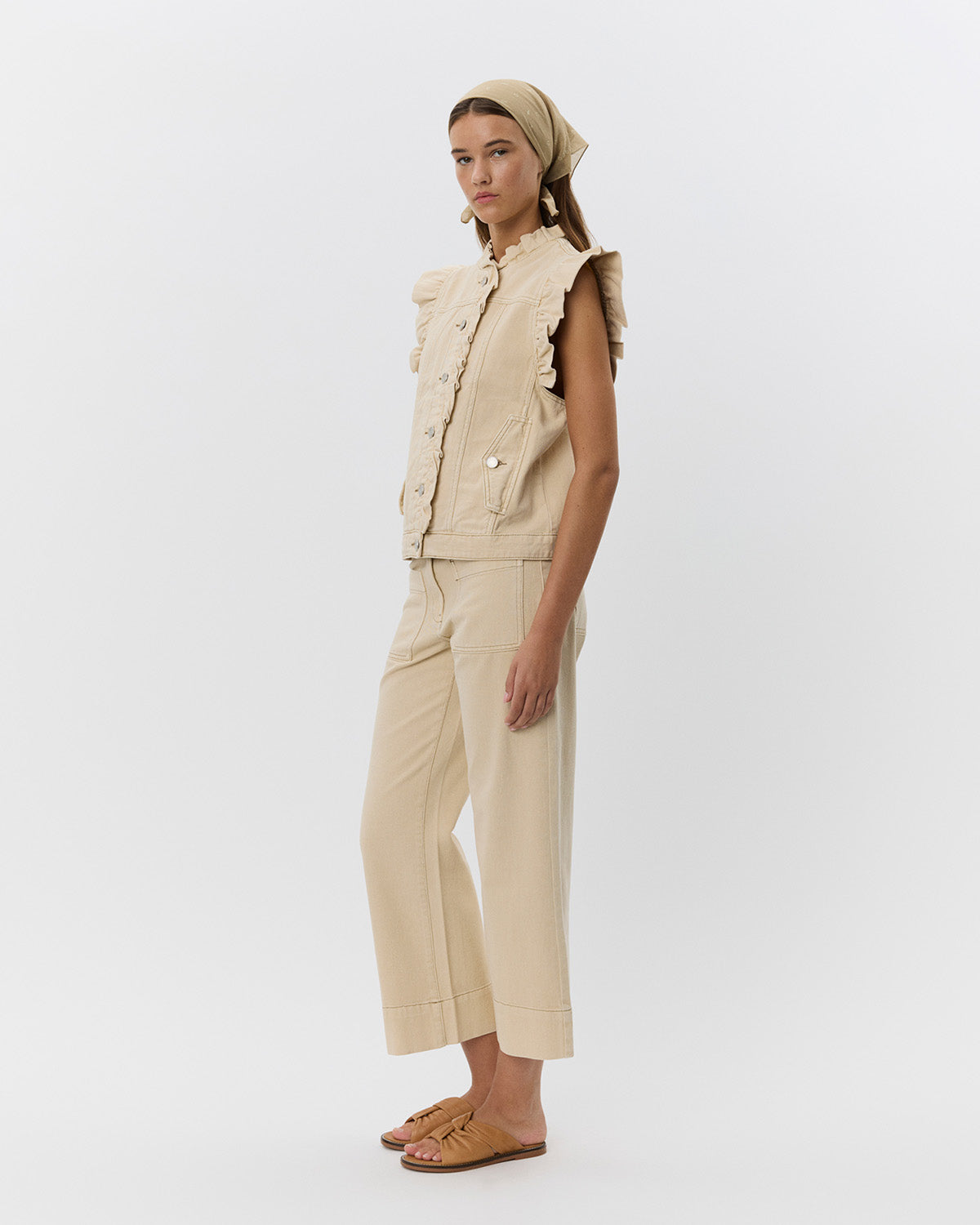 Sofie Schnoor WOMEN FARAHSW VEST Vest 7150 Warm Sand