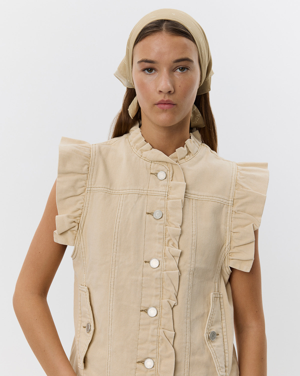 Sofie Schnoor WOMEN FARAHSW VEST Vest 7150 Warm Sand