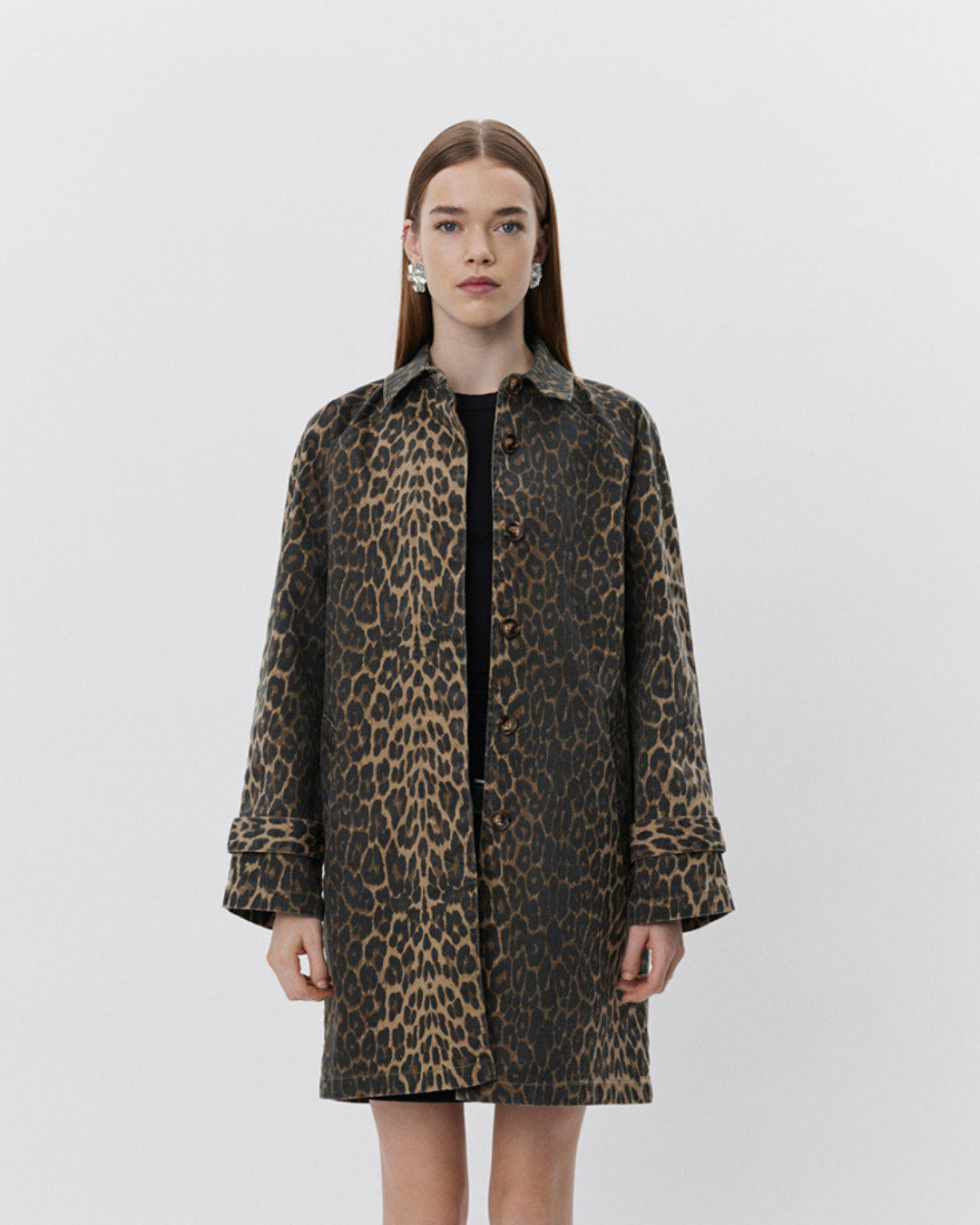 Sofie Schnoor WOMEN FILIPASW FRAKKE Frakke 9086 Light brown leopard