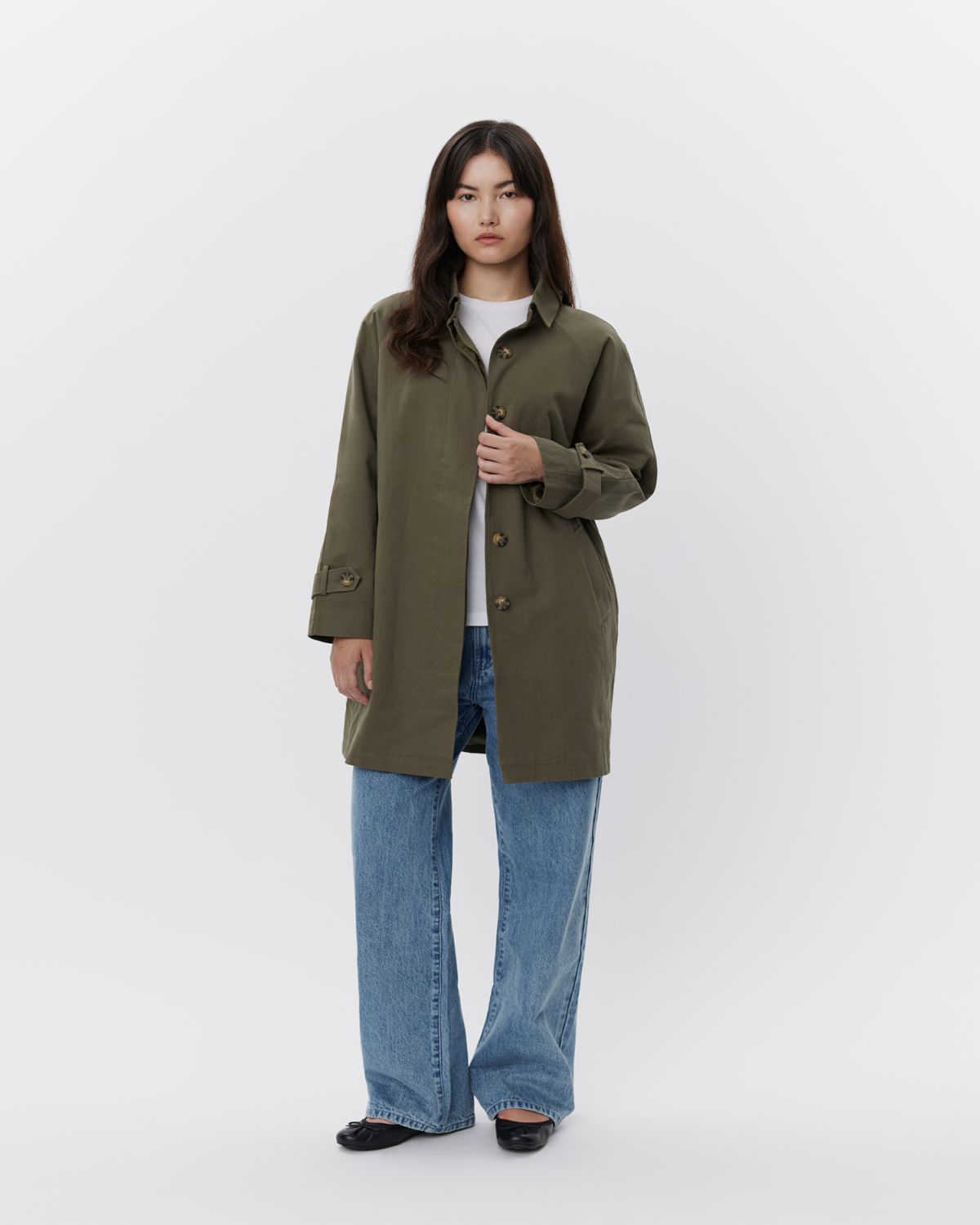 Sofie Schnoor WOMEN FILIPPASW FRAKKE Frakke 3039 Army green