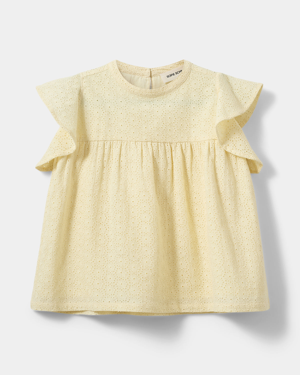 Sofie Schnoor YOUNG FaizaSY Top Skjorte 2042 Butter Yellow