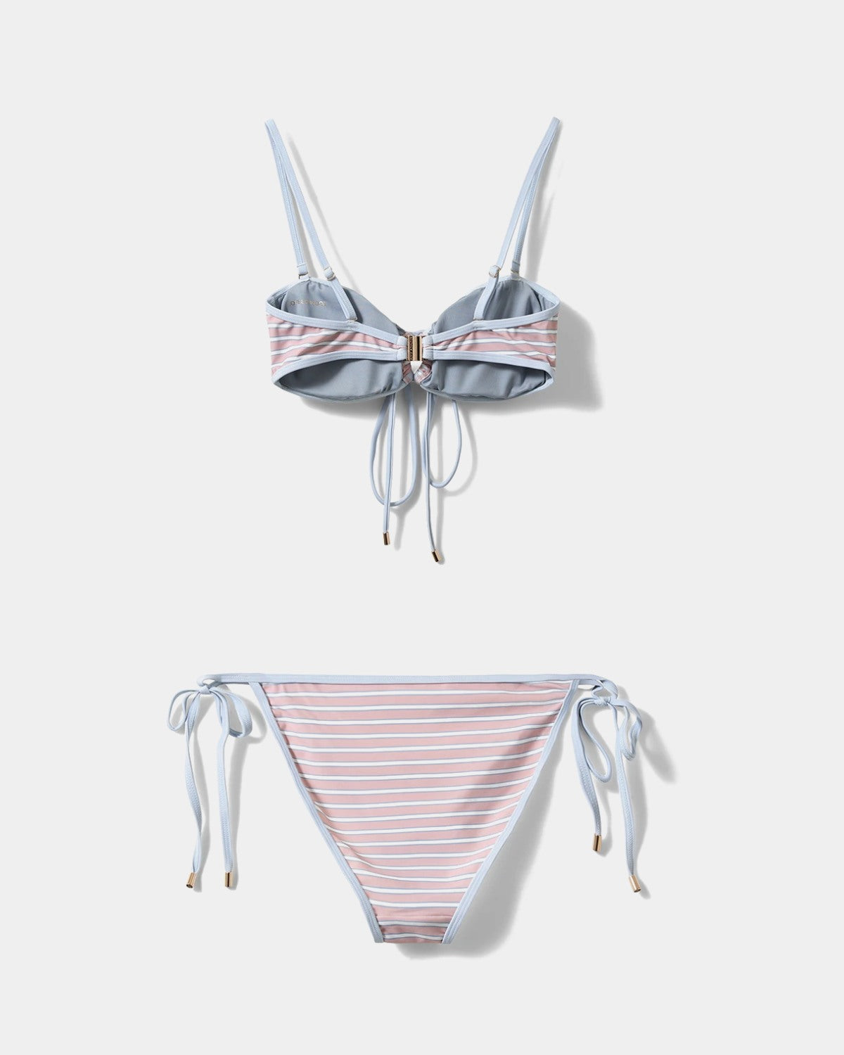 Sofie Schnoor WOMEN GABBYSW ÅBEN BANDEAU BIKINI Bikini 4104 Rose striped