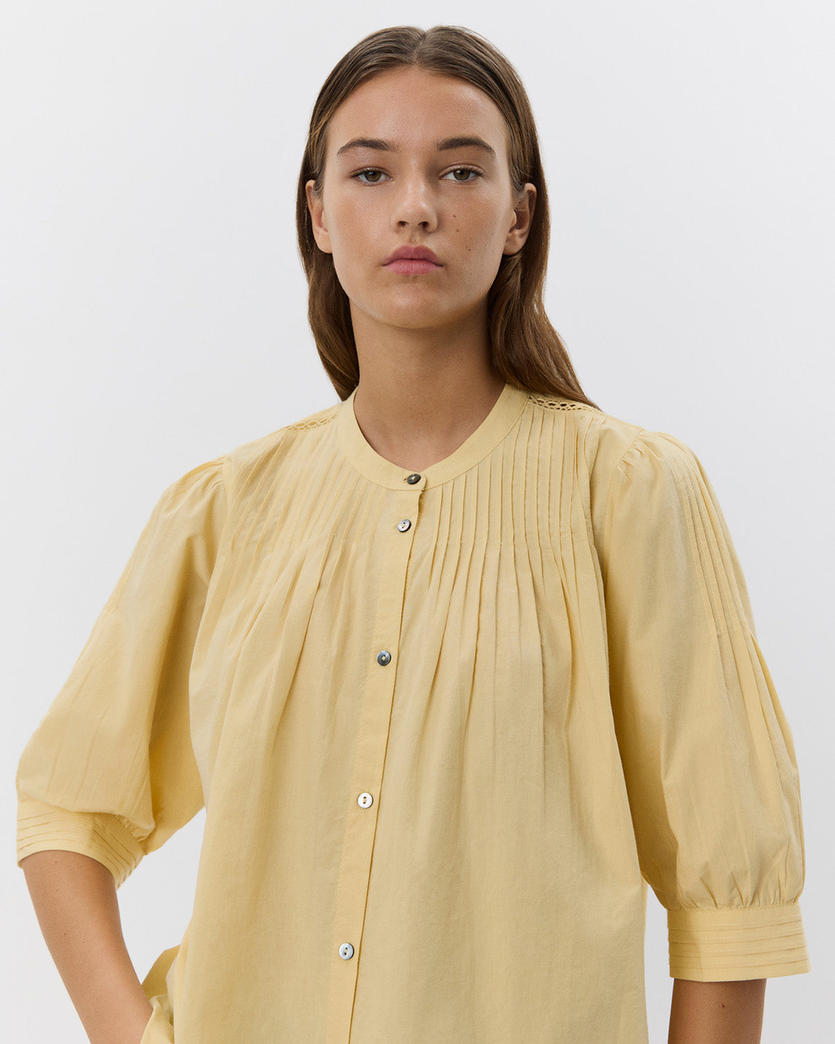 Sofie Schnoor WOMEN GISELESW SKJORTE Skjorte 2021 Yellow