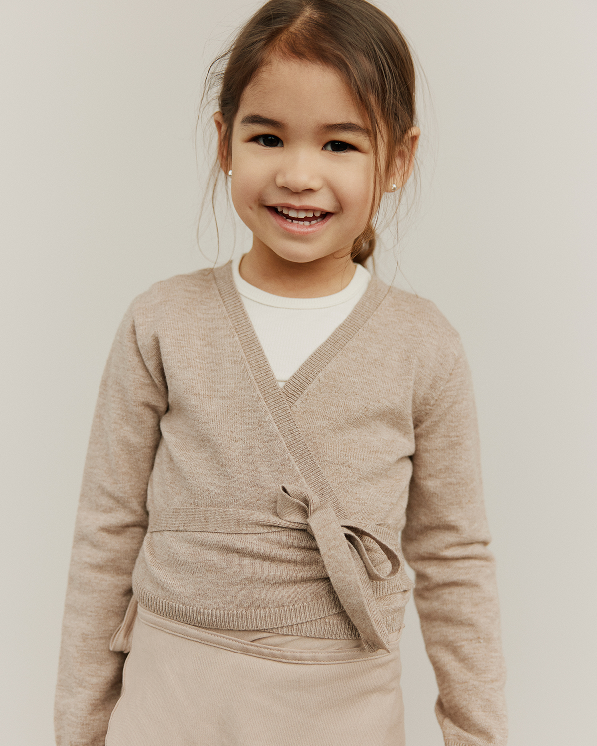 Sofie Schnoor KIDS GRACYSK CARDIGAN Cardigan 7071 Brown melange