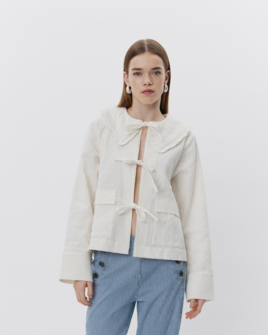 Sofie Schnoor WOMEN HANNAHSW SKJORTE Skjorte 0124 Snow white