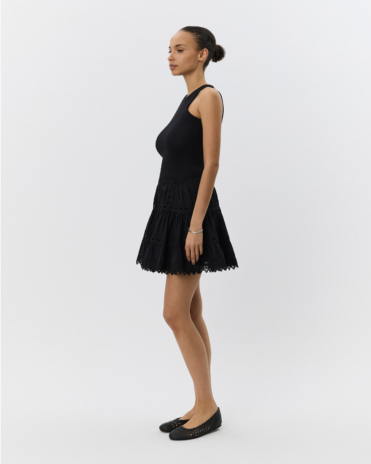 Sofie Schnoor WOMEN HARRIETSW NEDERDEL Nederdel 1000 Black