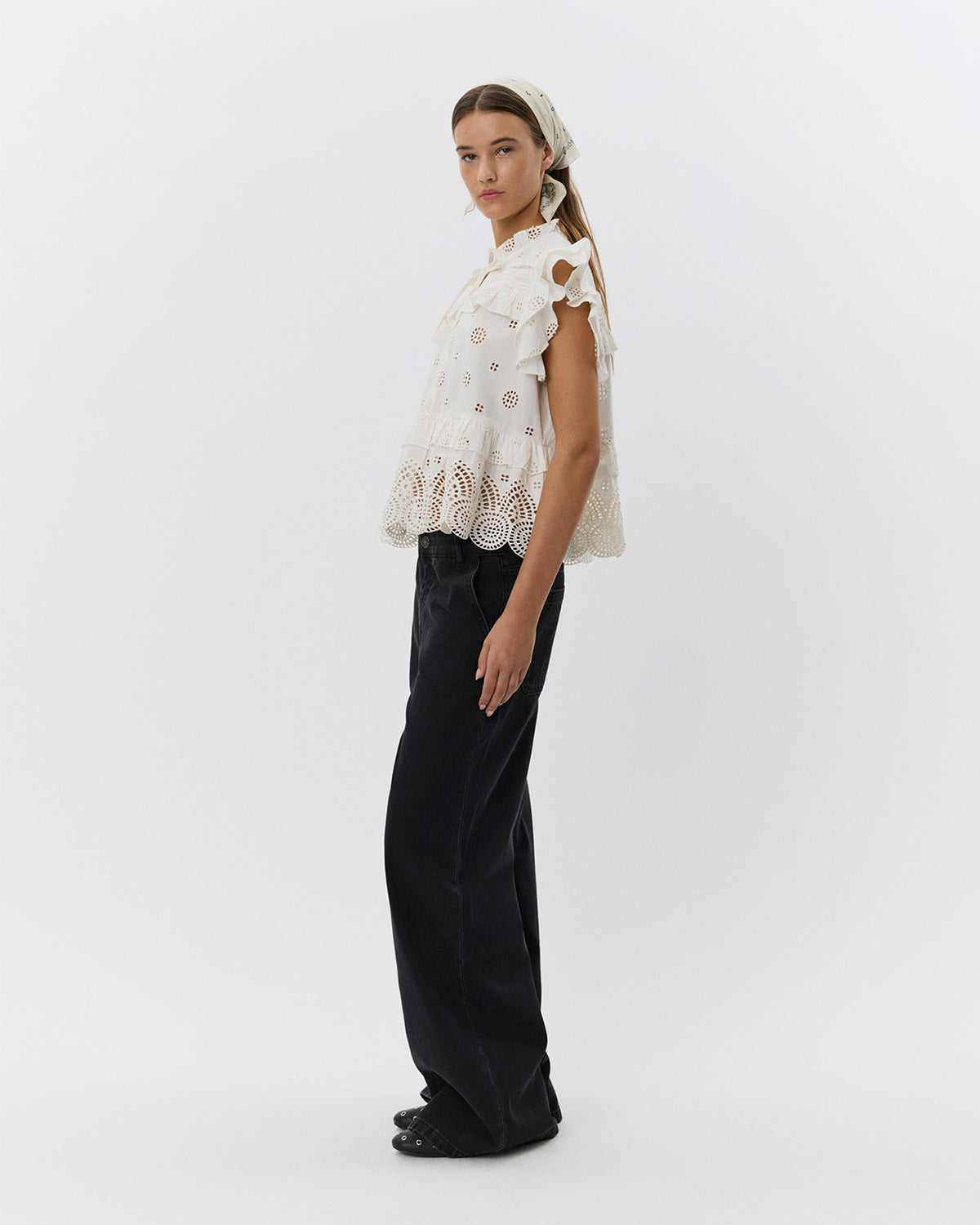 Sofie Schnoor WOMEN HAZELSW TOP Top 0101 Off white