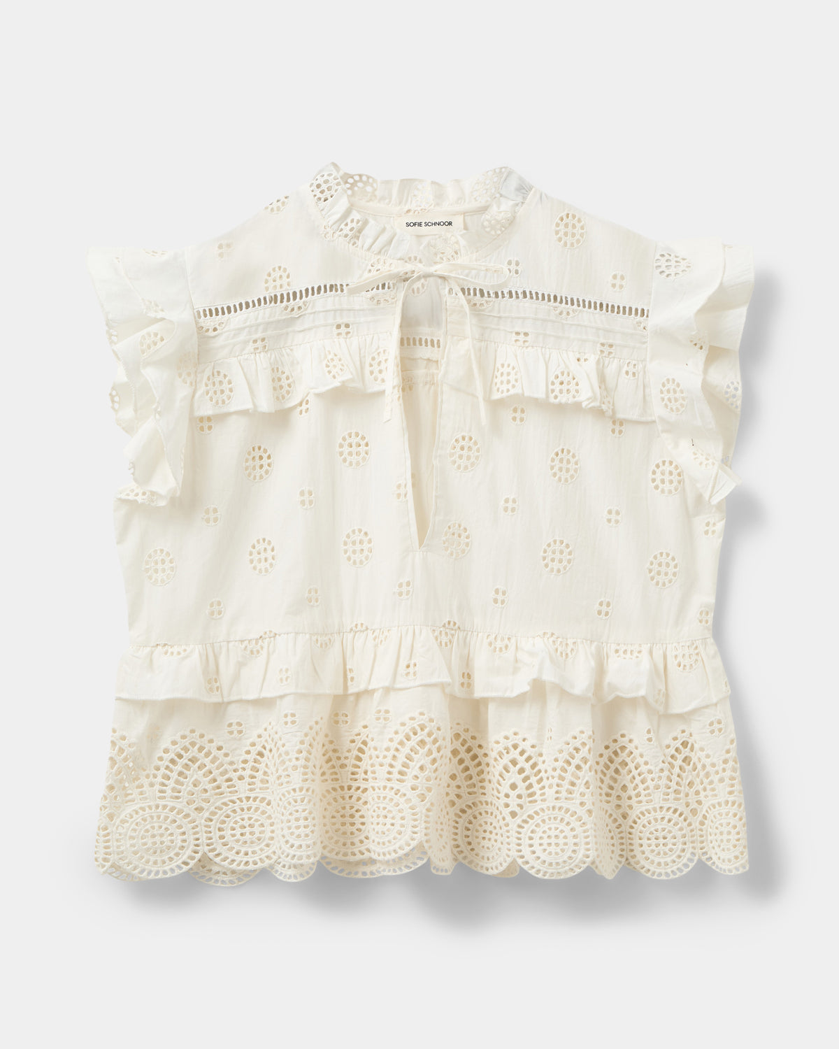 Sofie Schnoor WOMEN HAZELSW TOP Top 0101 Off white