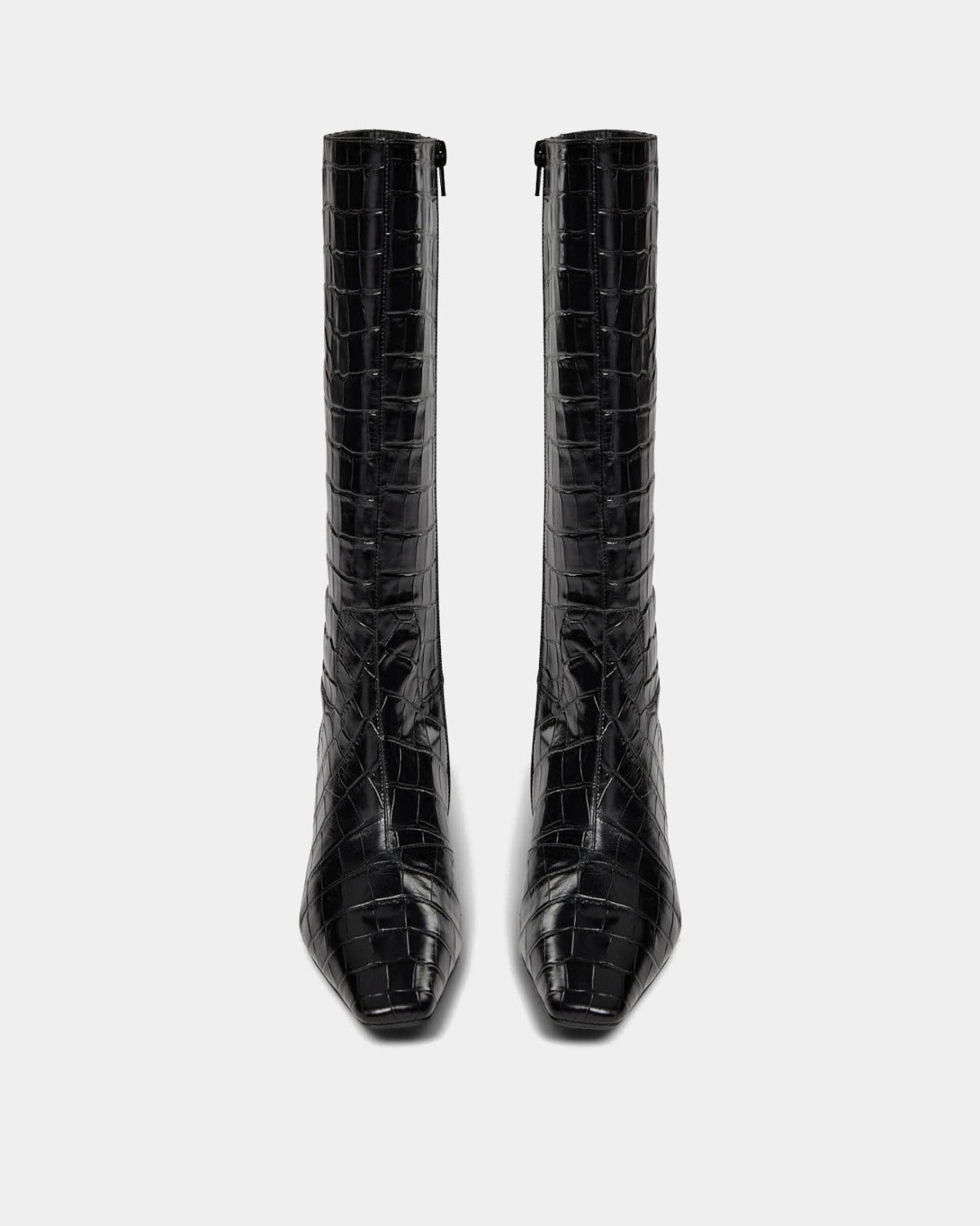 Sofie Schnoor WOMEN HENNIESW CROCO LÆDERSTØVLE Støvle 1000 Black
