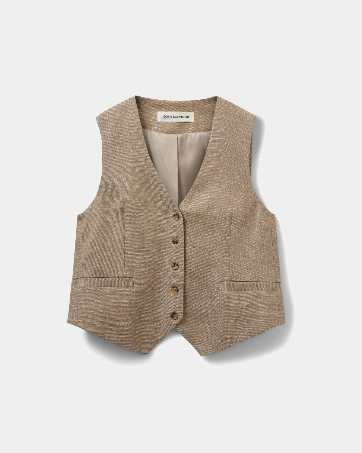 Sofie Schnoor WOMEN IDASW VEST Vest 7055 Light brown