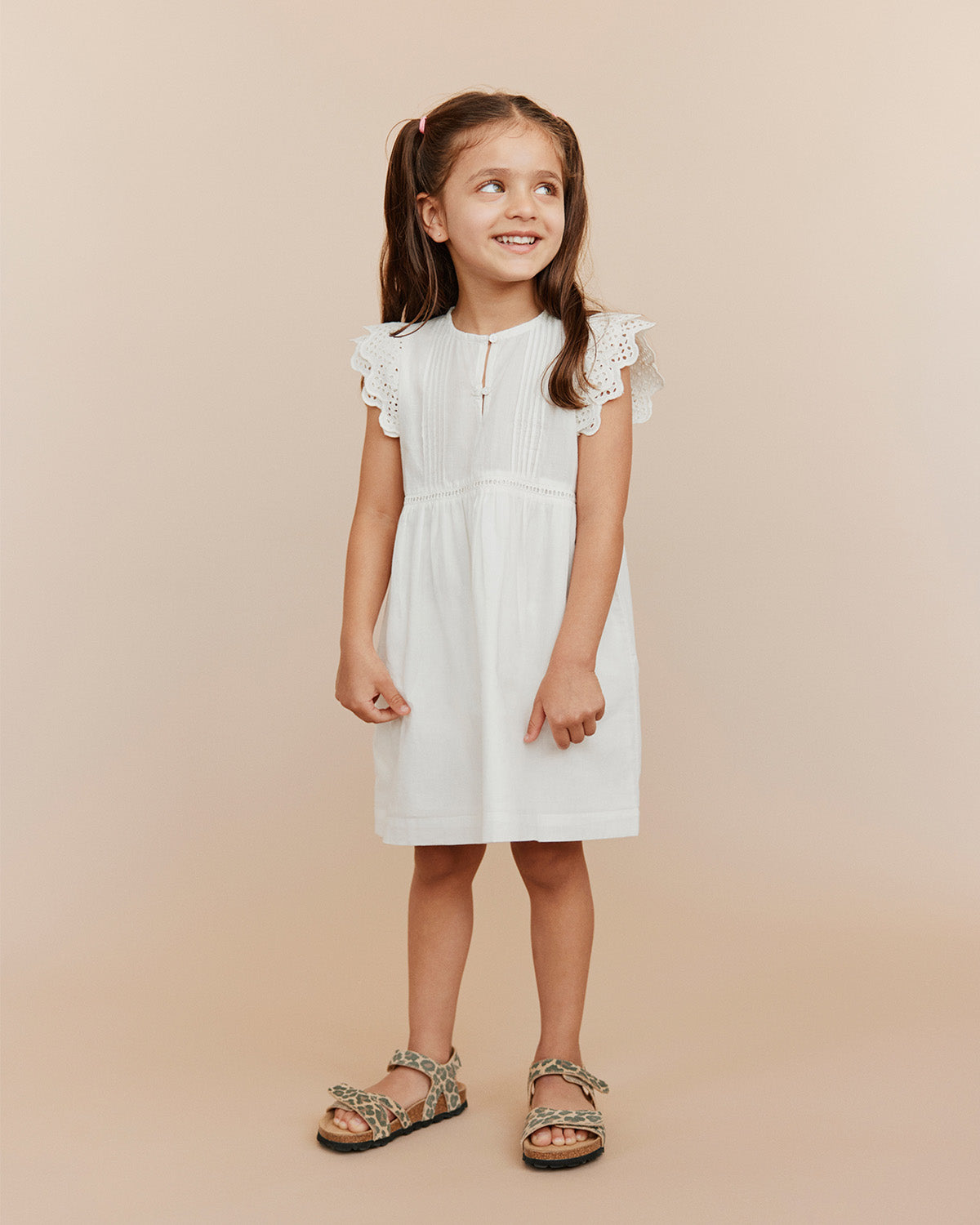 Sofie Schnoor KIDS IVALASK KJOLE Kjole 7149 Soft Brown