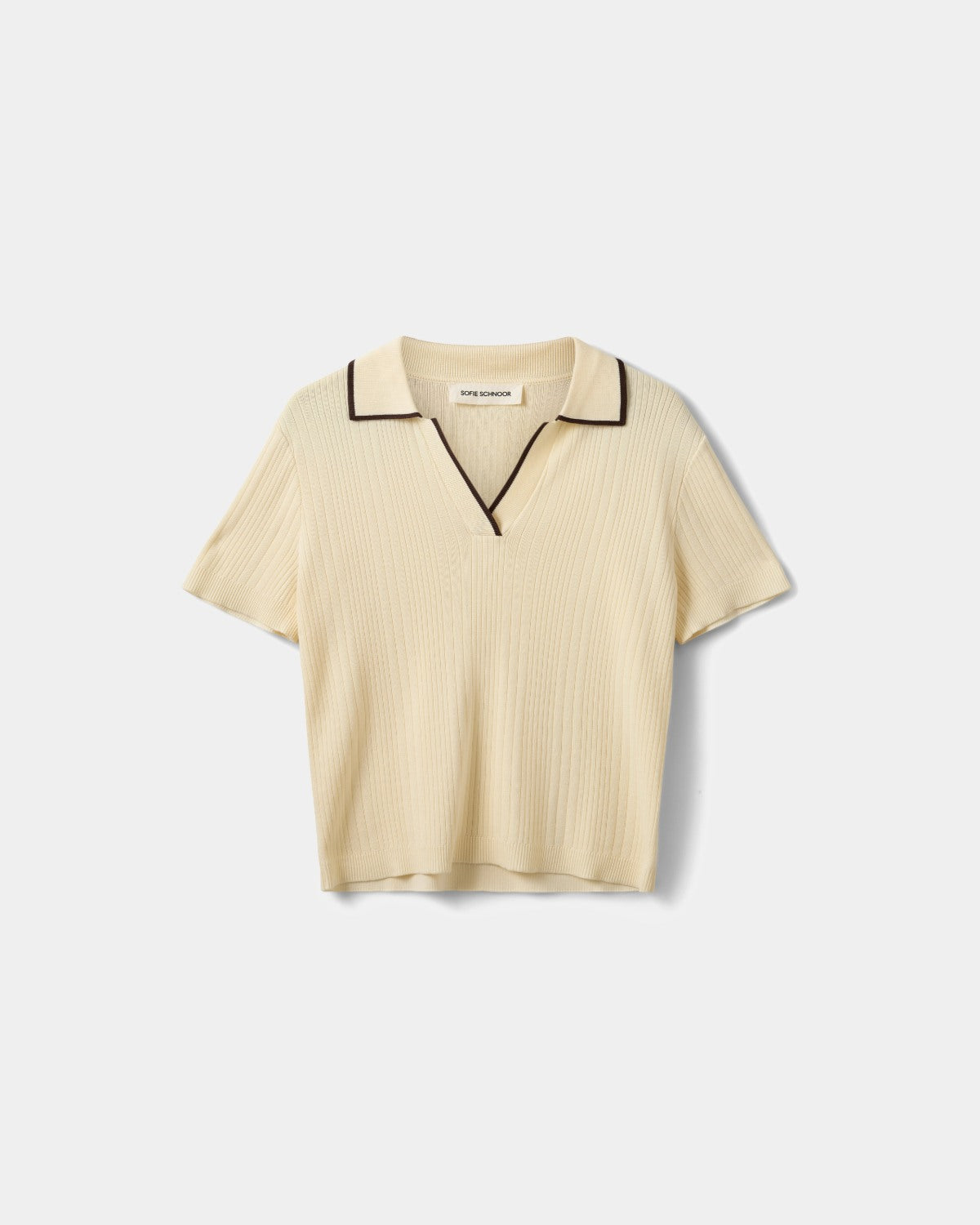 Sofie Schnoor WOMEN JAMIESW STRIK POLO Strik 0101 Off white
