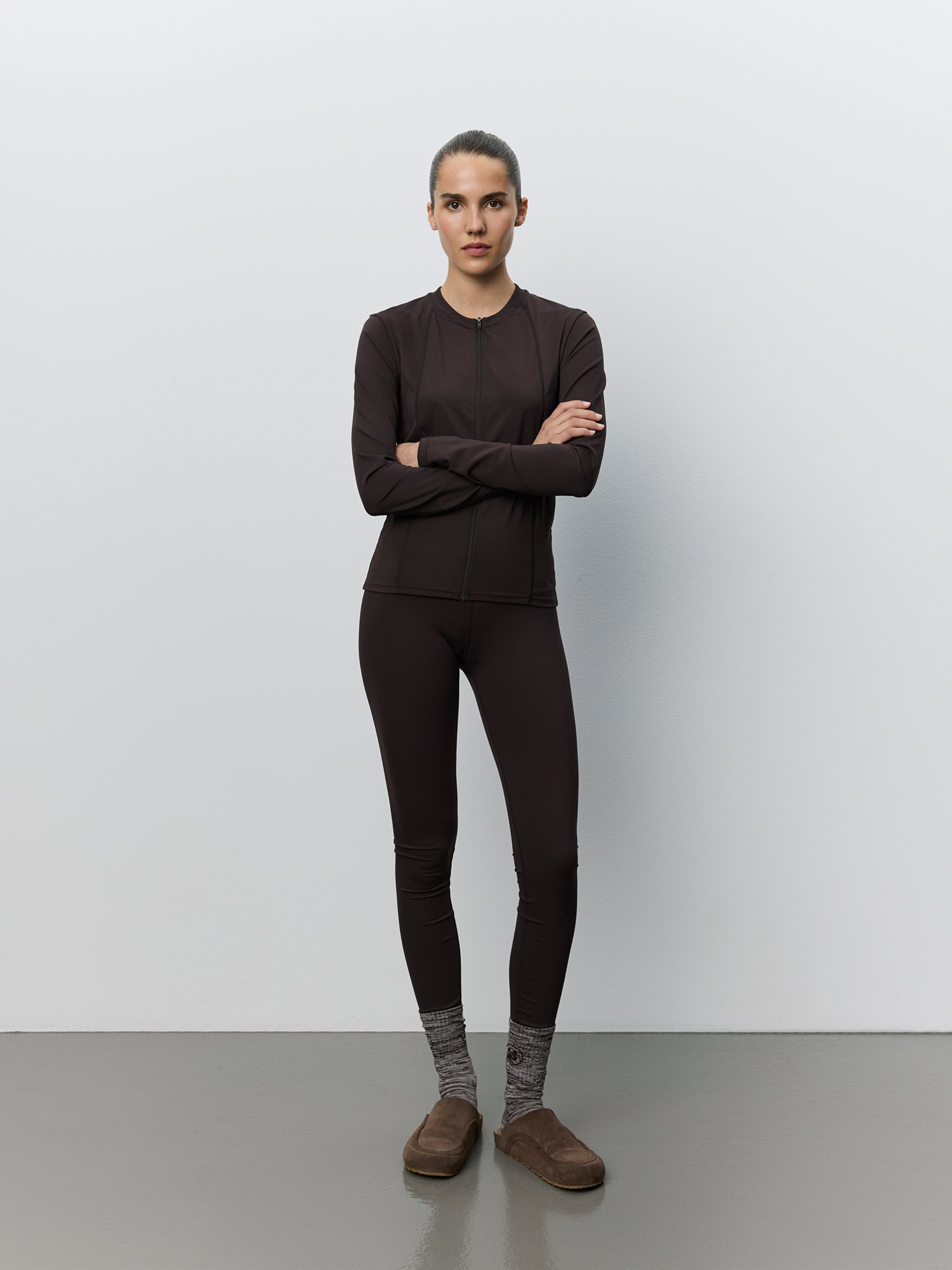 Sofie Schnoor SPORT JAYASPO LYNLÅS BLUSE Bluse 7025 Dark brown