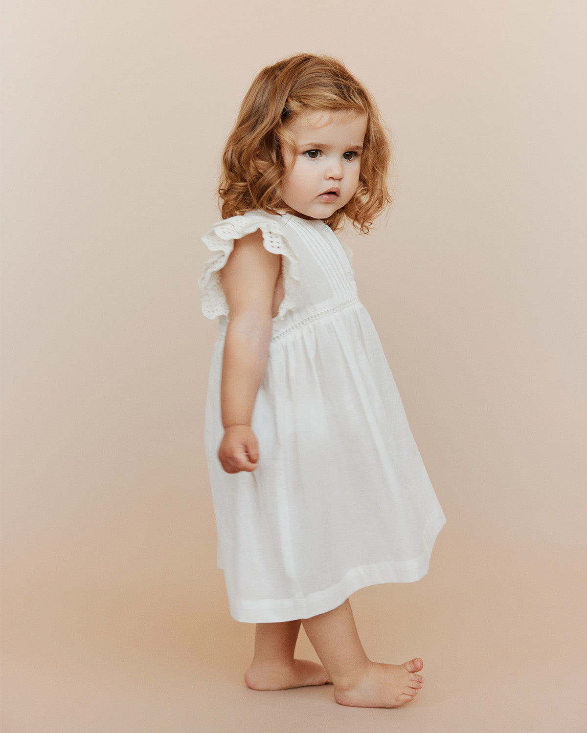 Sofie Schnoor BABY JAYLASB KJOLE Kjole 0124 Snow white