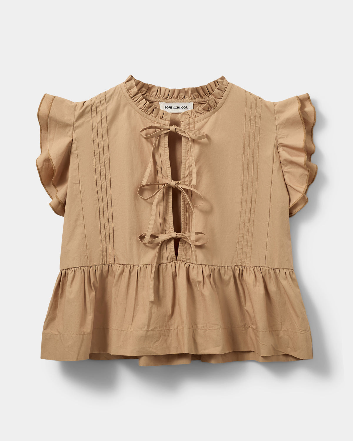 Sofie Schnoor WOMEN JULIETTESW TOP Top 7149 Soft Brown