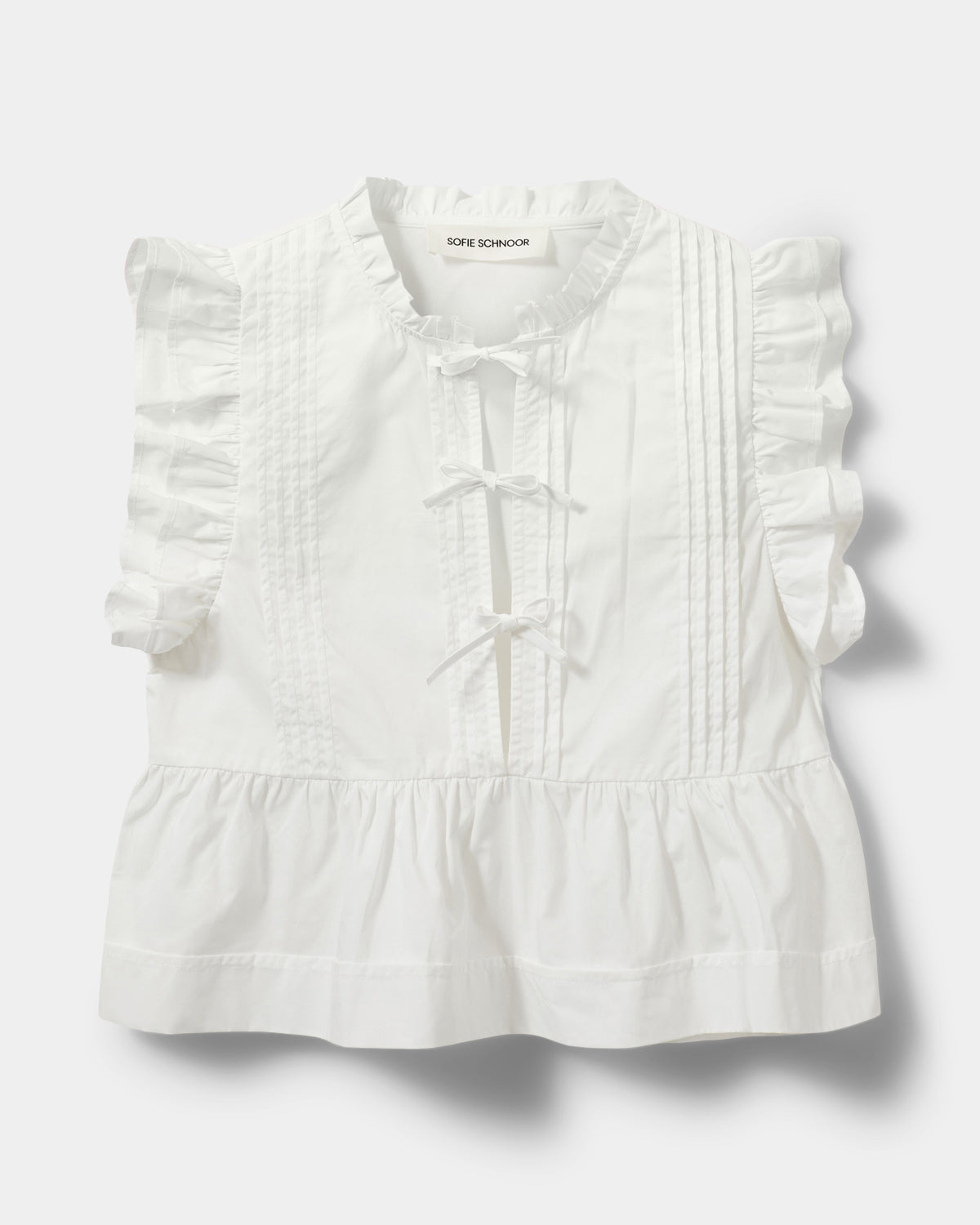 Sofie Schnoor YOUNG JULIETTESY TOP Top 0101 Off white