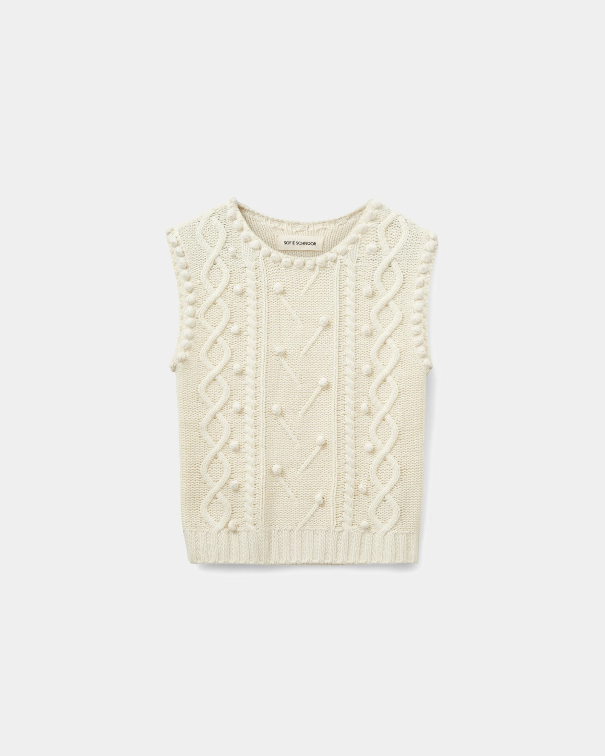 Sofie Schnoor WOMEN KAMELASW VEST Vest 0101 Off white