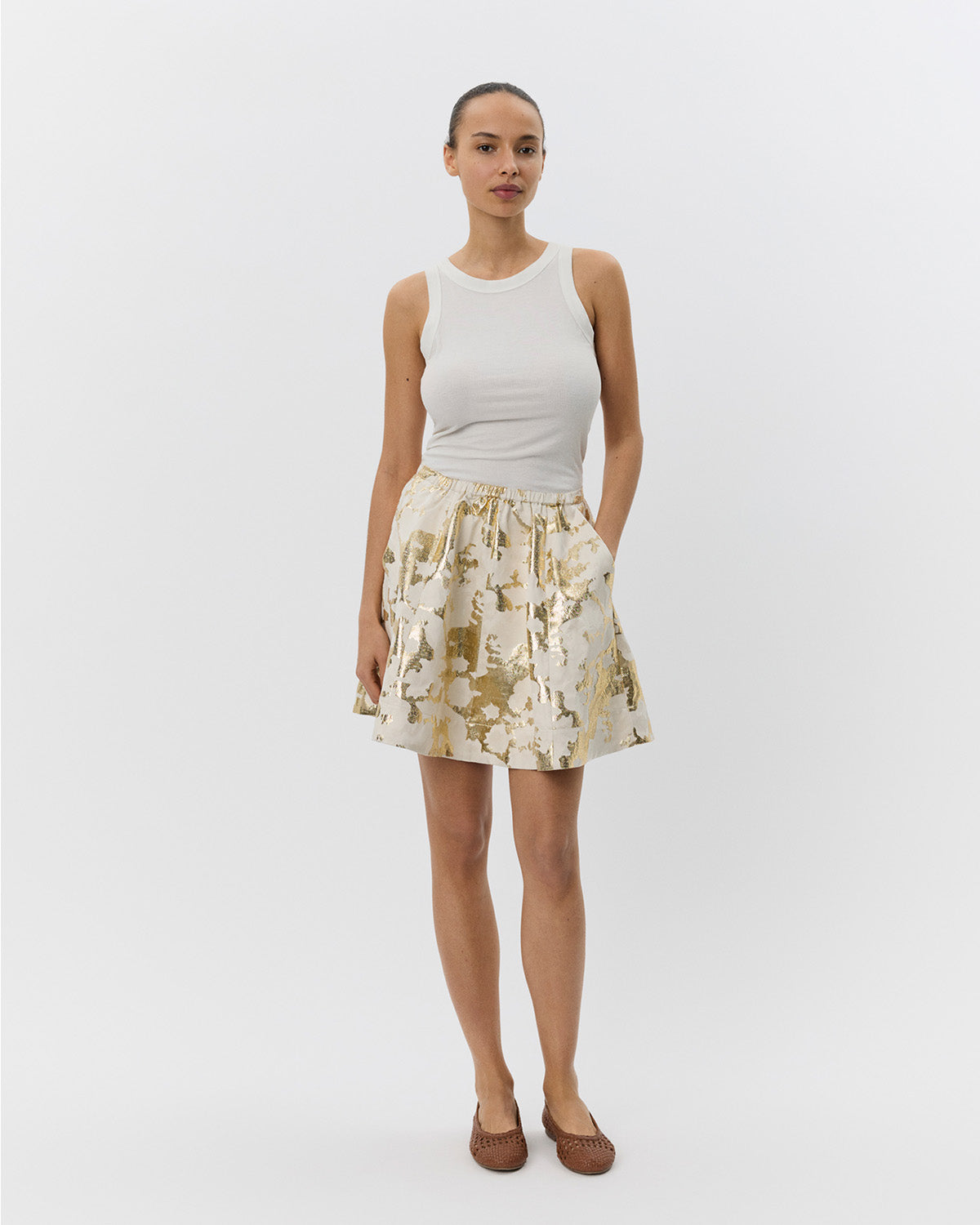 Sofie Schnoor WOMEN KATSW NEDERDEL Nederdel 0101 Off white