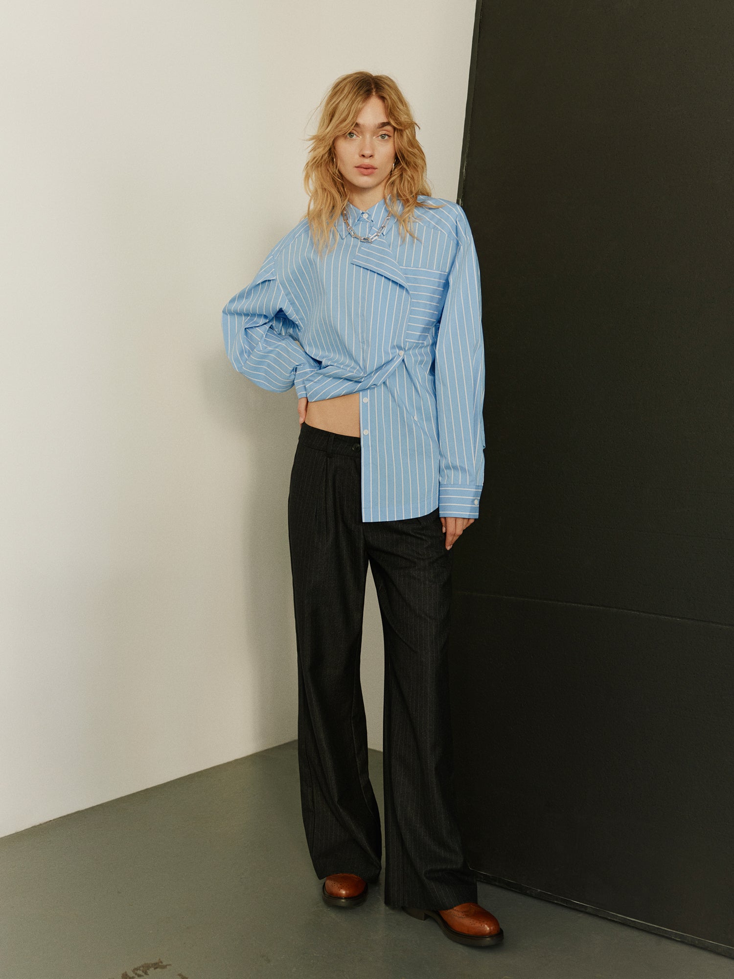 Sofie Schnoor WOMEN KITSW SKJORTE Skjorte 5092 Blue striped