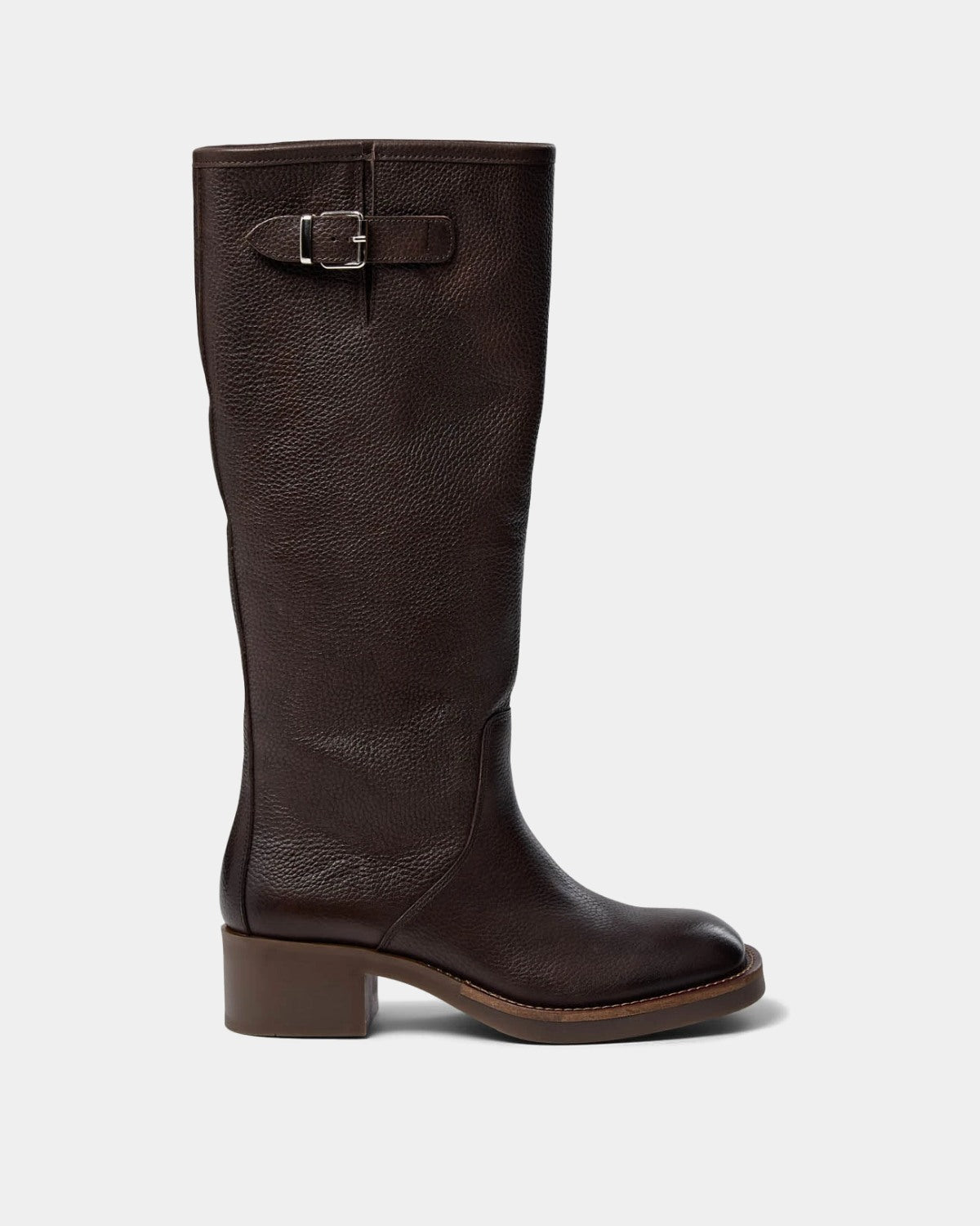 Sofie Schnoor WOMEN KNEE HIGH LEATHER BOOT Støvle 7080 Dark brown