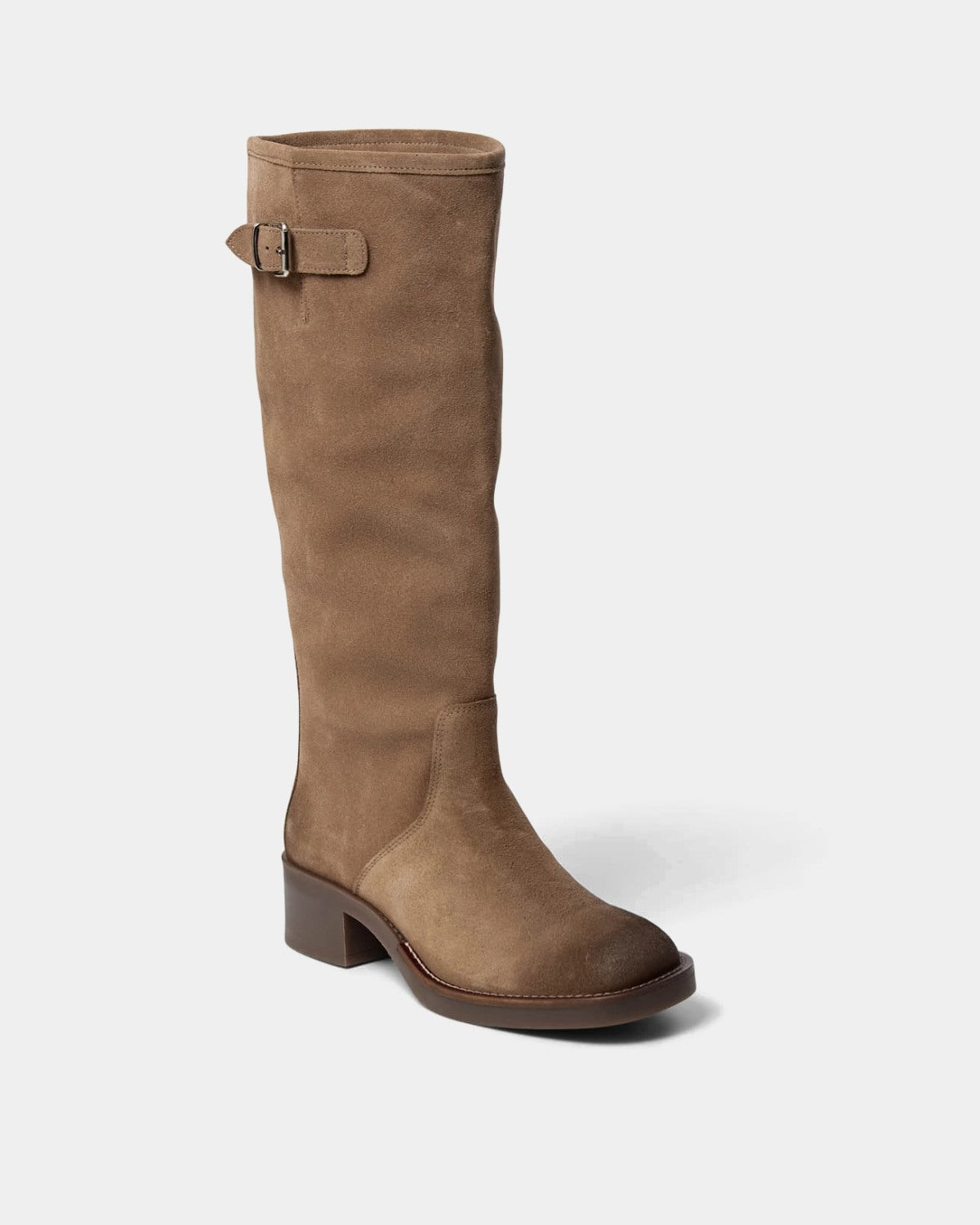 Sofie Schnoor WOMEN KNEE HIGH SUEDE BOOT Støvle 7042 Dark sand
