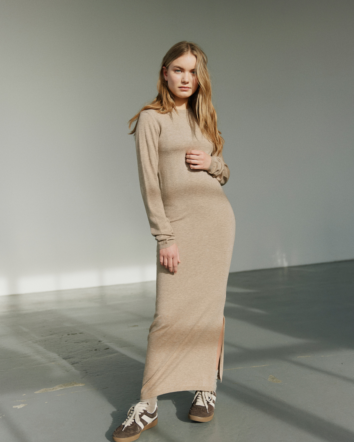 Sofie Schnoor YOUNG KORYSY KJOLE Kjole 7145 Deer Melange