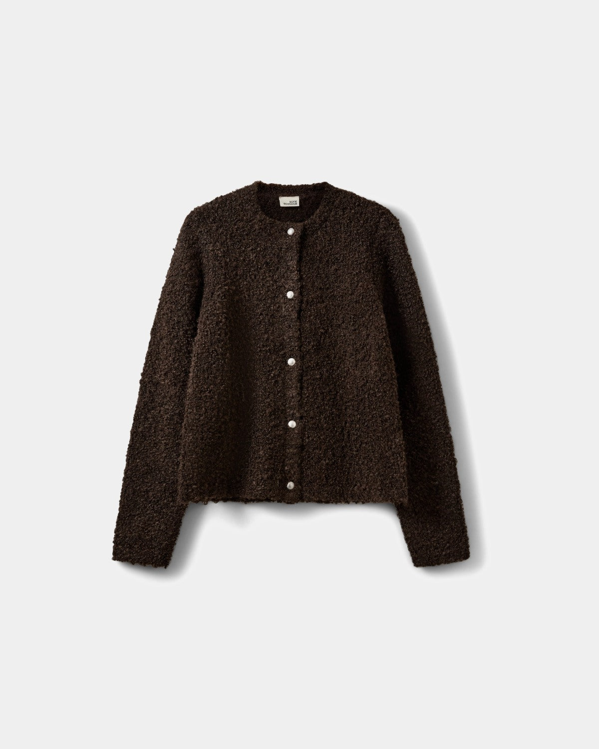 Sofie Schnoor YOUNG KYRASY CARDIGAN Cardigan 7080 Dark brown
