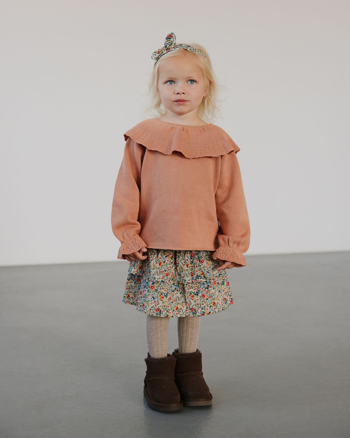 Sofie Schnoor KIDS MEGANSK STRIK Strik 7121 Rosy brown