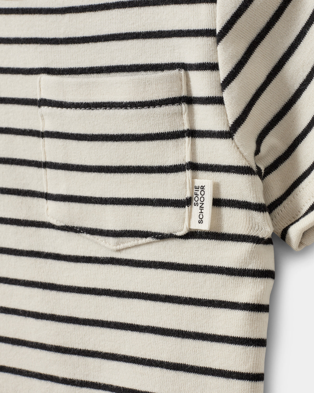 Sofie Schnoor BABY LAKESB T-SHIRT T-shirt 1017 Black striped
