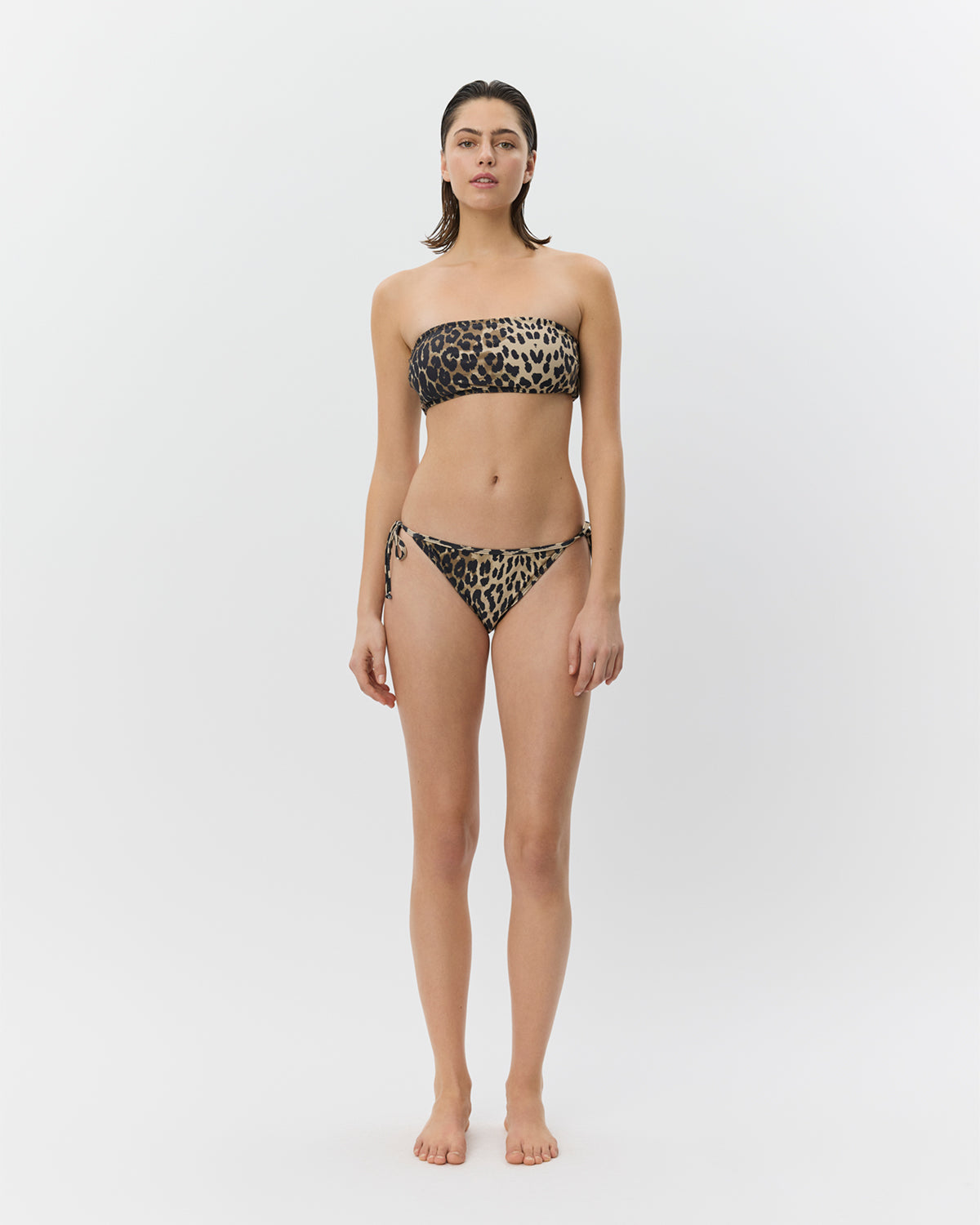 Sofie Schnoor WOMEN LEONSW BANDEAU BIKINI Bikini 9086 Light brown leopard
