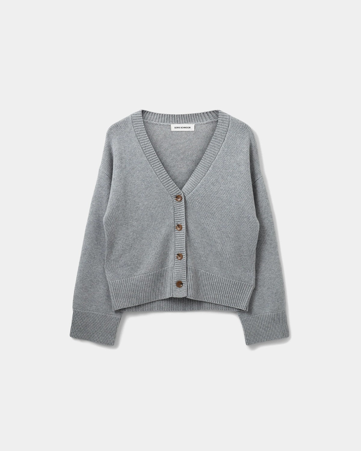Sofie Schnoor WOMEN LEVASW CARDIGAN Cardigan 8000 Grey mel