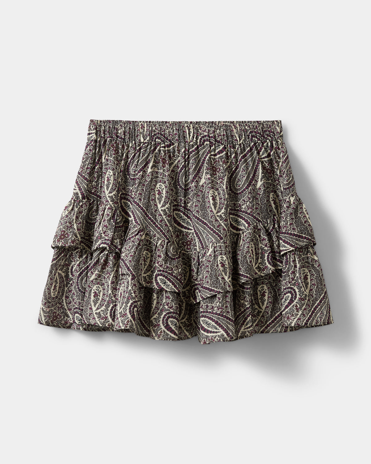 Sofie Schnoor WOMEN LIVIASW PRINTET NEDERDEL Nederdel 4170 Bordeaux mix Paisley