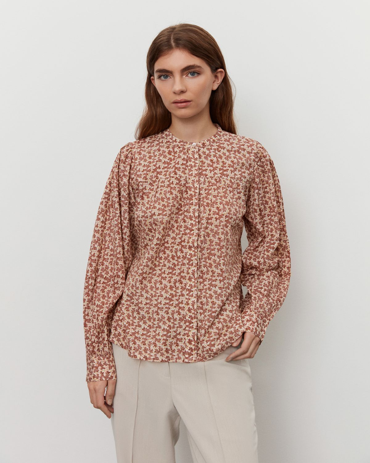 Sofie Schnoor WOMEN LalaSW Skjorte Skjorte 9101 AOP Berry